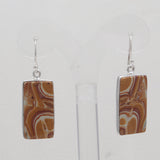 Wagul Jasper Silver Earrings