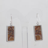 Wagul Jasper Silver Earrings