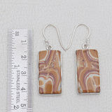 Wagul Jasper Silver Earrings
