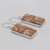 Wagul Jasper Silver Earrings