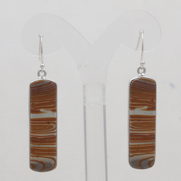 Wagul Jasper Silver Earrings