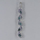 925 Silver Blue Topaz Pendants