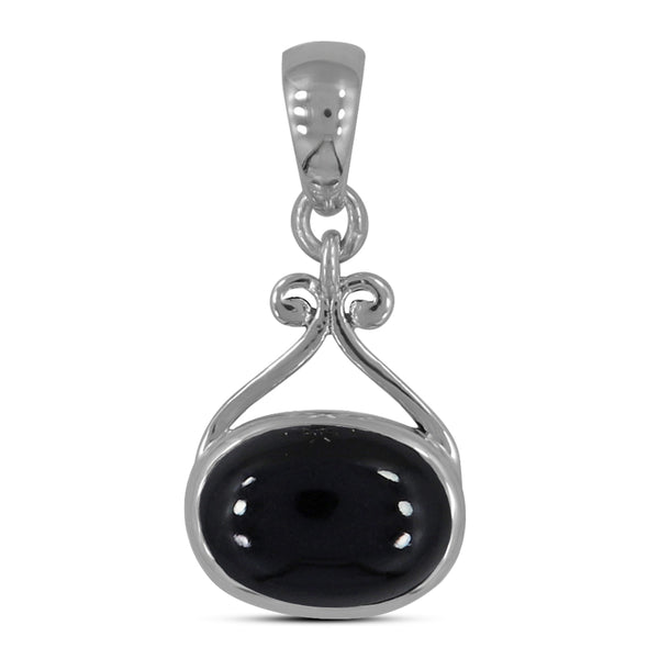 925 Sterling Silver Charoite Pendant