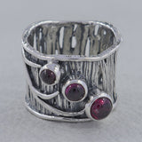 925 Sterling Silver Iolite Rings