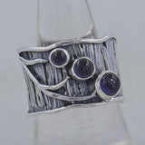 925 Sterling Silver Iolite Rings