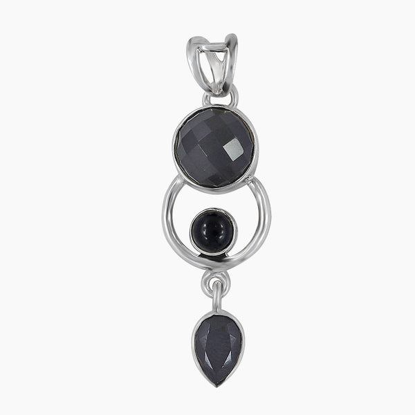 925 Sterling Silver Black Onyx Pendants