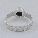 925 Sterling Silver Black Star Ring