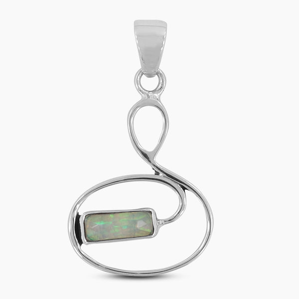 925 Sterling Silver Ethiopian Opal Pendants