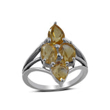 925 Sterling Silver Peridot Rings