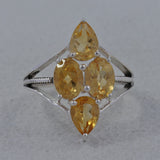 925 Sterling Silver Peridot Rings