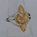 925 Sterling Silver Peridot Rings