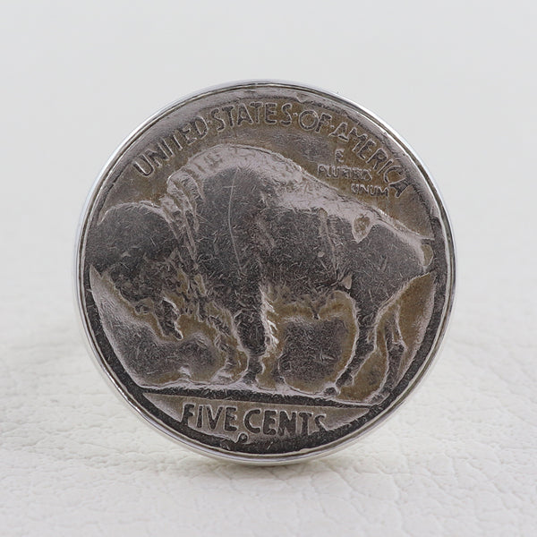 925 Sterling Silver Coin Rings