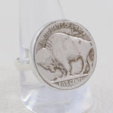 925 Sterling Silver Coin Rings