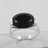 Crystal Quartz Sterling Silver Ring
