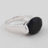 Crystal Quartz Sterling Silver Ring