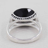 Crystal Quartz Sterling Silver Ring