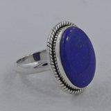 925 Sterling Silver Lapis Lazuli Ring