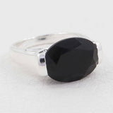 Crystal Quartz Sterling Silver Ring