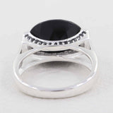 Crystal Quartz Sterling Silver Ring