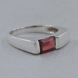 925 Sterling Silver Amethyst Ring