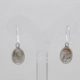925 Sterling Silver Abalone Shell Earrings
