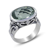 925 Sterling Silver Amethyst Ring