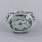 925 Sterling Silver Amethyst Ring