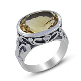 925 Sterling Silver Amethyst Ring