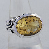 925 Sterling Silver Amethyst Ring