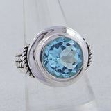 925 Sterling Silver Amethyst Ring