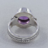 925 Sterling Silver Amethyst Ring