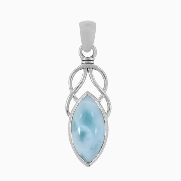 925 Sterling Silver Larimar Pendants