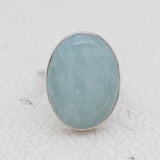 925 Sterling Silver Aquamarine Ring