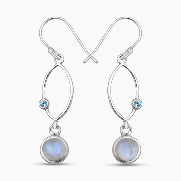 Pearl Silver Earrings