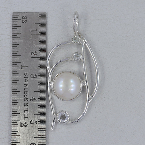 925 Sterling Silver Pearl Pendants