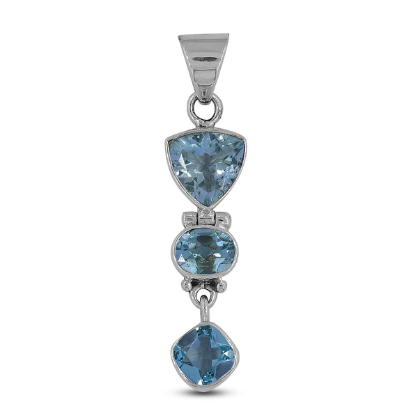 925 Sterling Silver Black Onyx Pendant