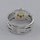 925 Sterling Silver Garnet Rings