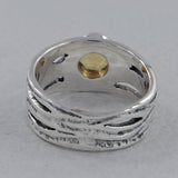 925 Sterling Silver Garnet Rings