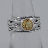 925 Sterling Silver Garnet Rings