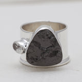 925 Sterling Silver Shungite Rings