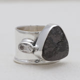 925 Sterling Silver Shungite Rings