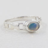 925 Sterling Silver Ruby Rings