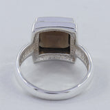 925 Sterling Silver Citrine Ring