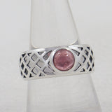 925 Sterling Silver Blue Topaz Ring