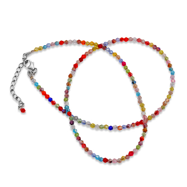 Multi Color Beads Necklace