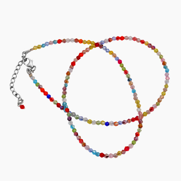 Multi Color Beads Necklace