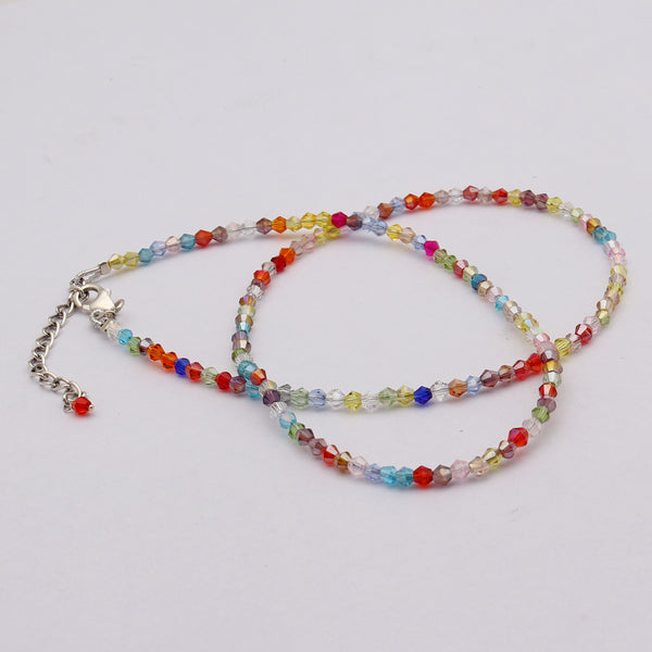 Multi Color Beads Necklace
