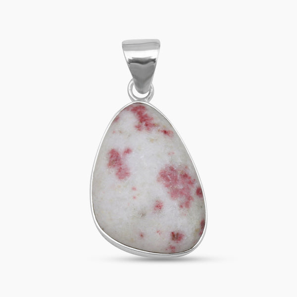 Thulite Silver Pendants