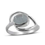 Natural Amethyst Silver Ring