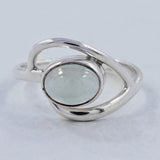 Natural Amethyst Silver Ring
